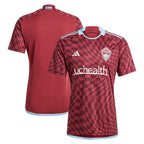 Colorado Rapids adidas 2024 One Flag Kit Replica Jersey - Burgundy