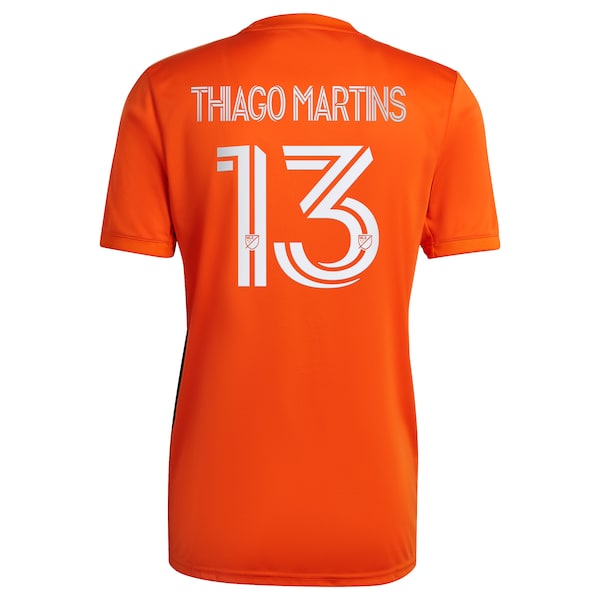 Thiago Martins New York City FC adidas 2023 The Volt Kit Replica Player Jersey - Orange