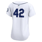 Seattle Mariners Nike Women's 2024 Jackie Robinson Day Home Limited Jersey – White