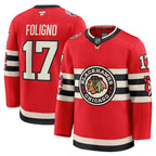 Nick Foligno Chicago Blackhawks  2025 NHL Winter Classic Premium Player Jersey - Red