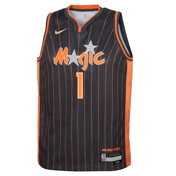 Jonathan Isaac Orlando Magic Nike Youth Swingman Jersey - City Edition - Anthracite