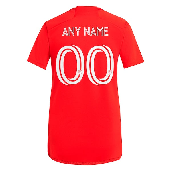 Chicago Fire adidas Women's 2024 Return To Red Replica Custom Jersey – Red