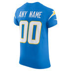 Los Angeles Chargers Nike  Vapor F.U.S.E. Elite Custom Jersey - Powder Blue