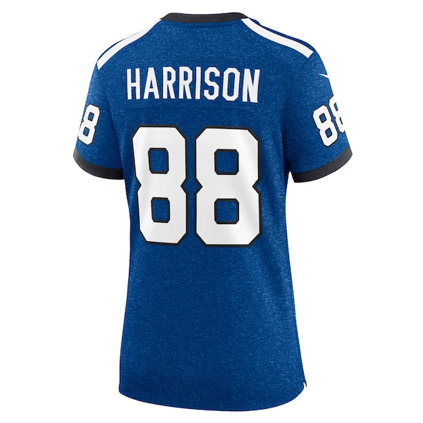 Marvin Harrison Indianapolis Colts Nike Women's Indiana Nights Alternate Game Jersey - Royal/Royal