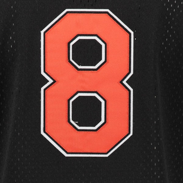 Cal Ripken Jr. Baltimore Orioles Cooperstown Mesh Batting Practice Jersey - Black