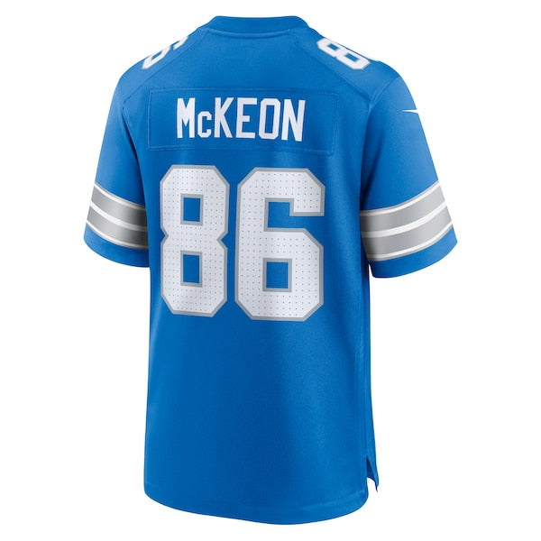 Sean McKeon Detroit Lions Nike Game Jersey -  Blue