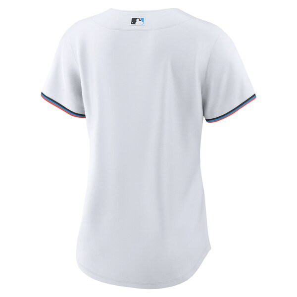 Miami Marlins Nike Women's Replica Team Jersey - White