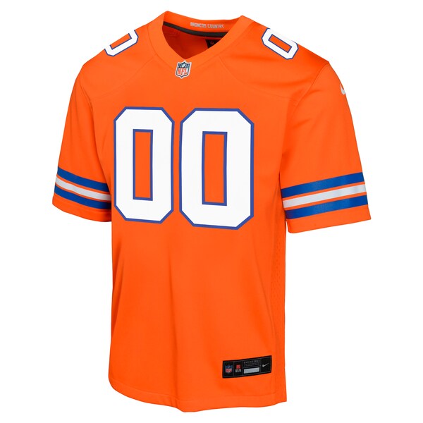 Denver Broncos Nike Youth Mile High Collection 1977 Throwback Custom Game Jersey - Orange