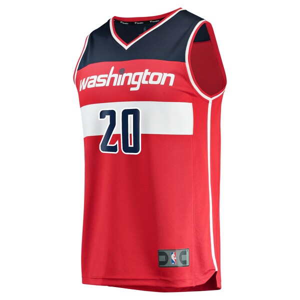 Alexandre Sarr Washington Wizards  Youth Fast Break Replica Player Jersey - Icon Edition - Red