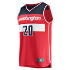 Alexandre Sarr Washington Wizards  Youth Fast Break Replica Player Jersey - Icon Edition - Red