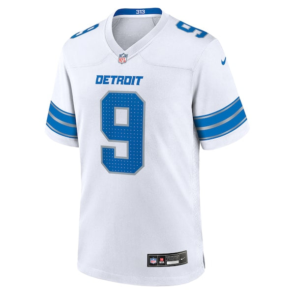 Jameson Williams Detroit Lions Nike White Game Jersey -  White/Blue