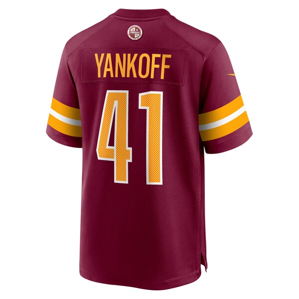 Colson Yankoff Washington Commanders Nike  Game Jersey -  Burgundy