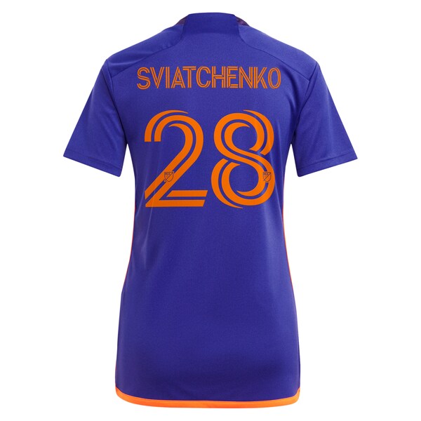 Erik Sviatchenko Houston Dynamo FC adidas Women's 2024 Still Holdin' Replica Player Jersey – Purple