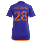 Erik Sviatchenko Houston Dynamo FC adidas Women's 2024 Still Holdin' Replica Player Jersey – Purple
