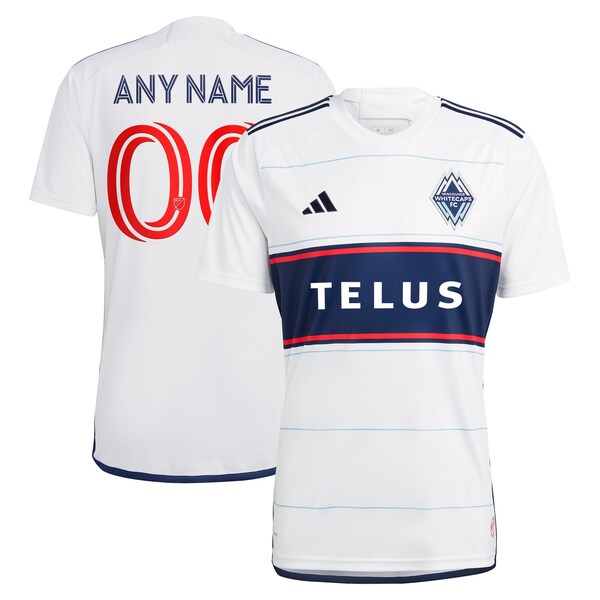 Vancouver Whitecaps FC adidas 2024 Bloodlines Replica Custom Jersey - White