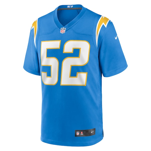 Khalil Mack Los Angeles Chargers Nike Youth Game Jersey - Powder Blue/Navy