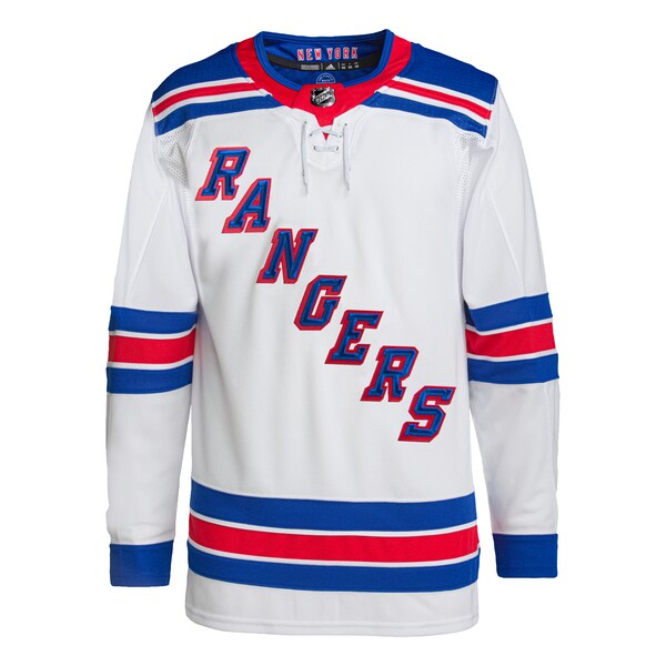 New York Rangers adidas Away Primegreen Authentic Jersey - White