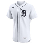 Detroit Tigers Nike Home Elite Custom Jersey - White