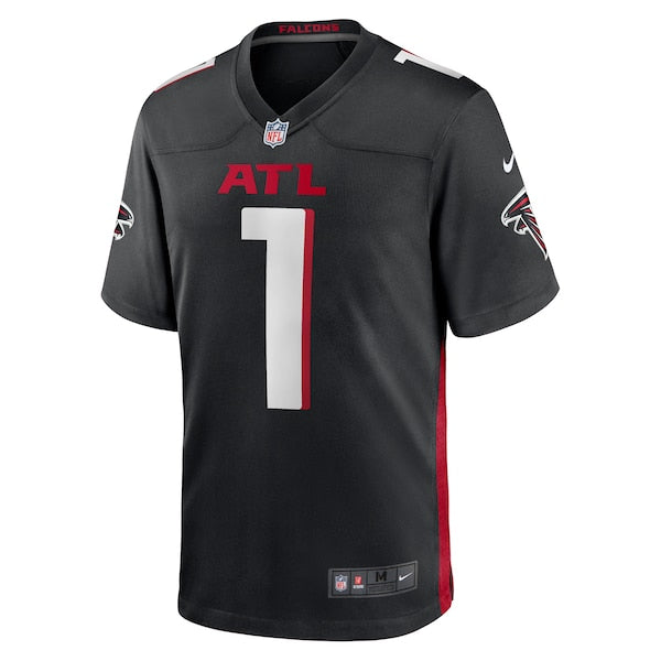 Michael Penix Jr. Atlanta Falcons Nike 2024 NFL Draft First Round Pick Player Game Jersey - Black