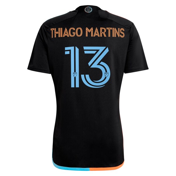 Thiago Martins New York City FC adidas 2024 24/7 Kit Replica Player Jersey - Black