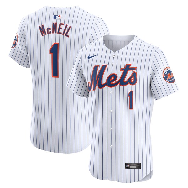 Jeff McNeil New York Mets Nike Home Elite Player Jersey - White