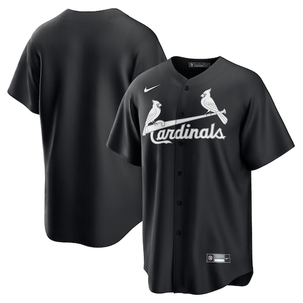 St. Louis Cardinals Nike Official Replica Jersey - Black/White