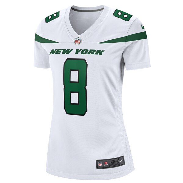 Aaron Rodgers New York Jets Nike Women's Player Jersey - White/Black/Green