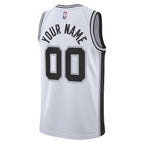 San Antonio Spurs Nike Unisex Swingman Custom Jersey White - Association Edition