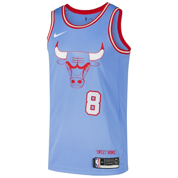 Zach LaVine Chicago Bulls Nike Swingman Player Jersey - City Edition - Blue