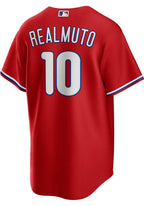 JT Realmuto Philadelphia Phillies Mens Replica Alt Jersey - Red