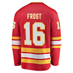 Morgan Frost Calgary Flames  Home Breakaway Jersey - Red