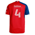 Marco Farfan FC Dallas adidas 2024 After Burner Authentic Player Jersey - Navy