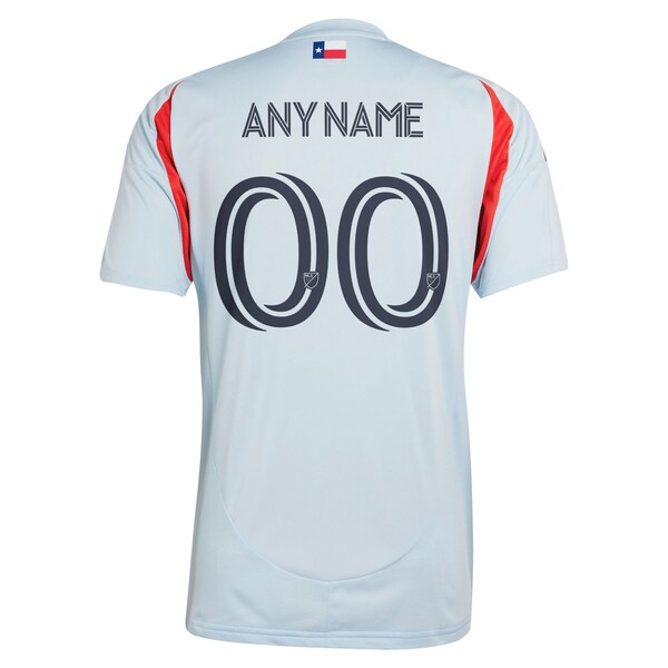 FC Dallas adidas 2025 The Inferno Kit Replica Custom Jersey - Light Blue