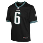 DeVonta Smith Philadelphia Eagles Nike Youth Game Jersey - Black/White
