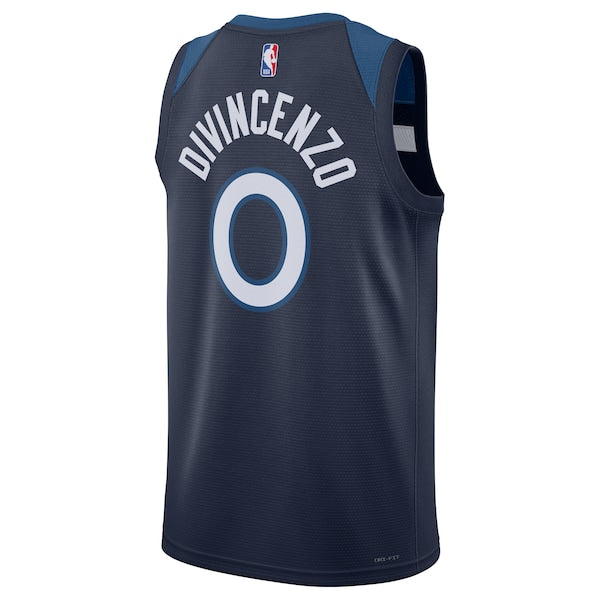 Donte DiVincenzo Minnesota Timberwolves Nike Unisex Swingman Player Jersey - Icon Edition - Navy