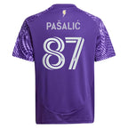 Marco Pašalić Orlando City SC adidas Youth 2025 Perfect Storm Replica Player Jersey - Purple