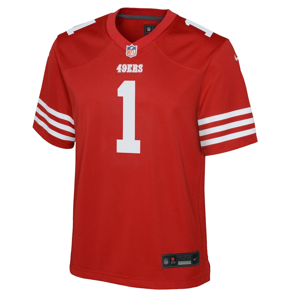 Ricky Pearsall San Francisco 49ers Nike Youth Game Jersey - Red