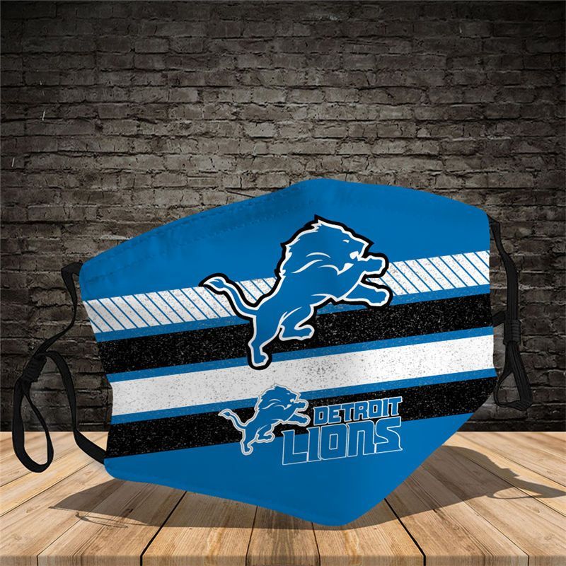 DETROIT LIONS FACE MASK