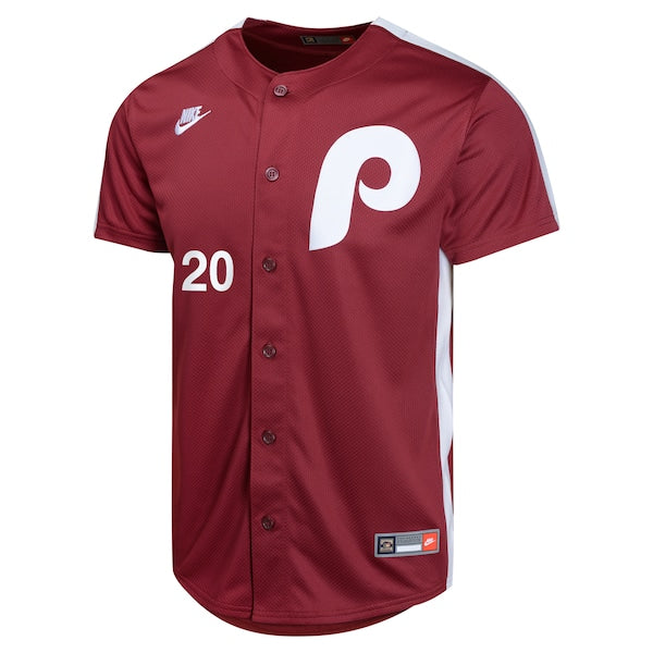 Mike Schmidt Philadelphia Phillies Nike Youth Cooperstown Collection Limited Player Jersey - Burgundy