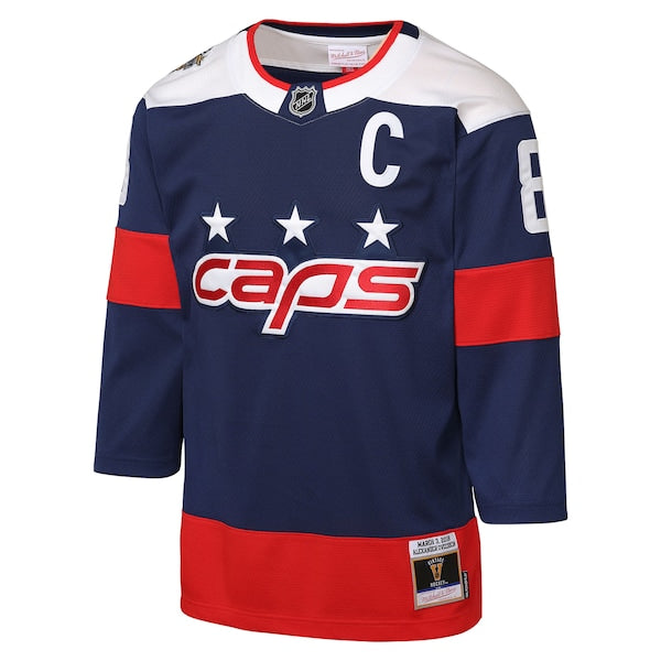 Alexander Ovechkin Washington Capitals  Youth 2018 NHL Stadium Series Power Play 2.0 Player Jersey - Navy/Black
