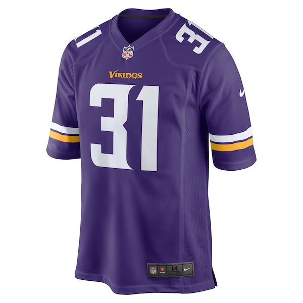 Khyree Jackson Minnesota Vikings Nike Game Jersey -  Purple