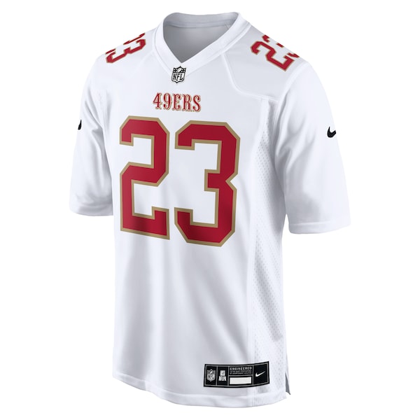 Christian McCaffrey San Francisco 49ers Nike Fashion Game Jersey - Tundra White