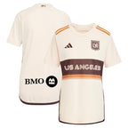 LAFC adidas Women's 2024 Archive Replica Jersey - Tan