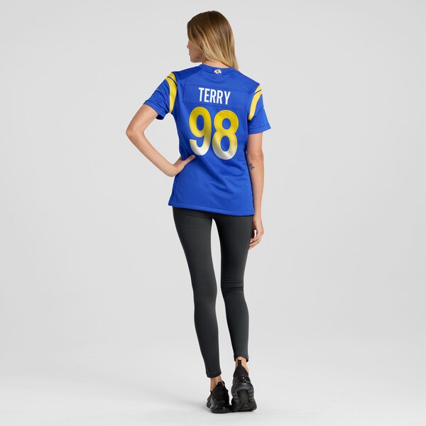 Da'Jon Terry Los Angeles Rams Nike Women's Team Game Jersey -  Royal
