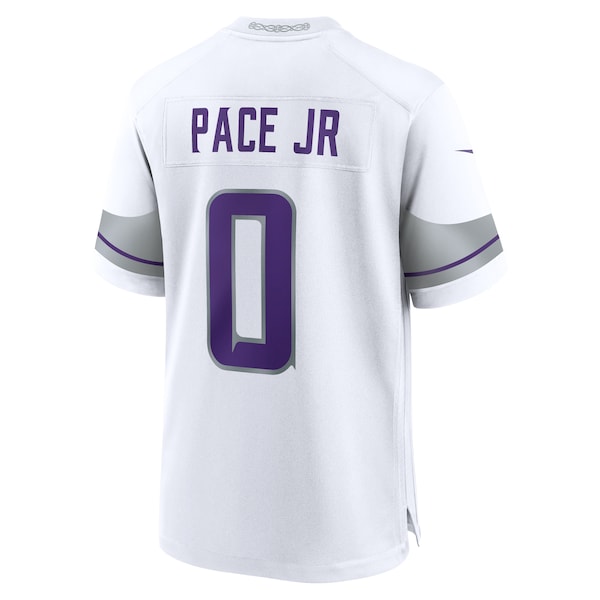 Ivan Pace Jr Minnesota Vikings Nike Alternate Game Player Jersey - White