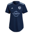 Sporting Kansas City adidas Women's 2022 State Line 3.0 Replica Custom Jersey - Blue