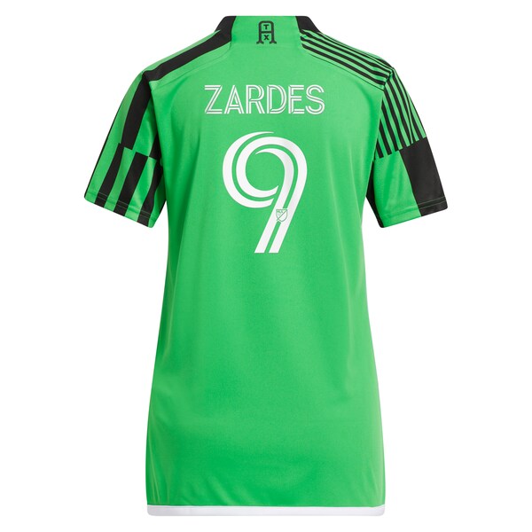 Gyasi Zardes Austin FC adidas Women's 2024 Las Voces Kit Replica Jersey - Green