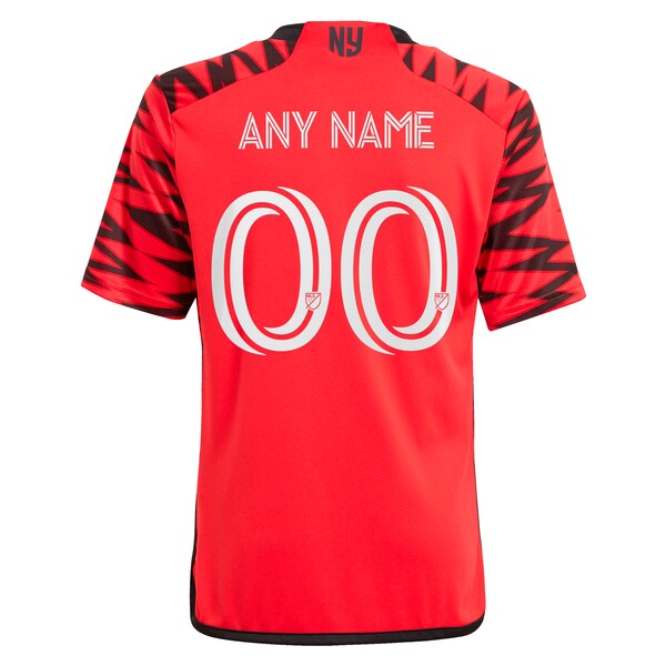 New York Red Bulls adidas Youth 2024 Legacy Replica Custom Jersey – Red