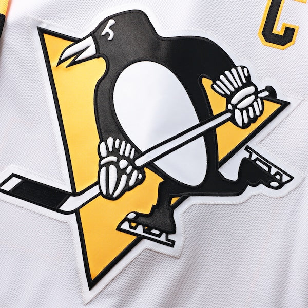 Pittsburgh Penguins  Away Premium Custom Jersey - White/Black