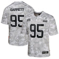 Myles Garrett Cleveland Browns Nike Youth 2024 Salute to Service Game Jersey - Arctic Camo